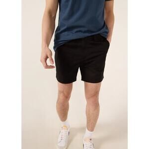 Chubbies Black Flat Front Men's Shorts